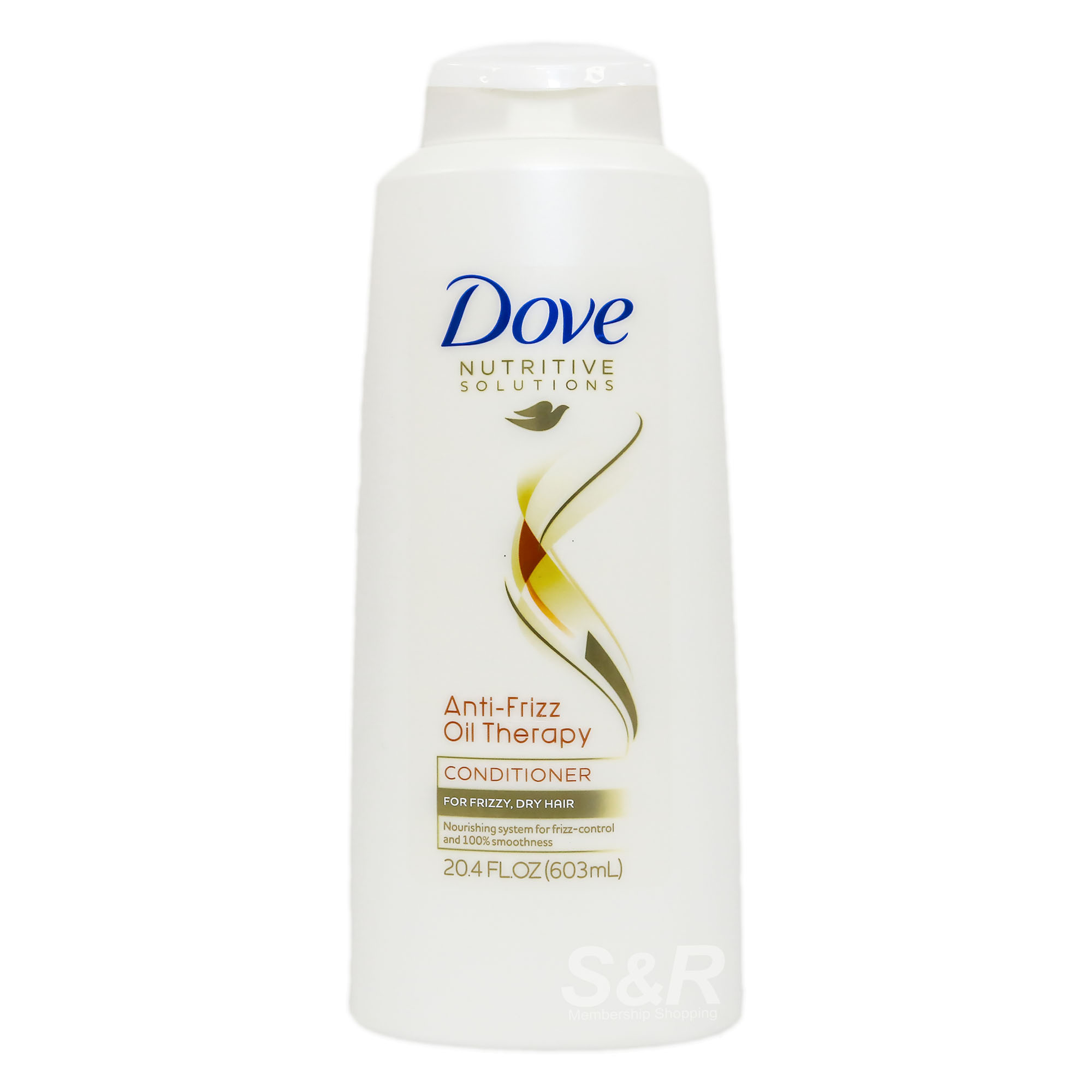 Dove Nutritive Solution Anti-Frizz Oil Therapy Conditioner 603mL